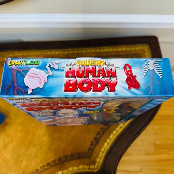 SMARTLAB Toys Squishy Human Body - 21 Removable Body Parts & Anatomy Book NEW - Picture 12 of 12